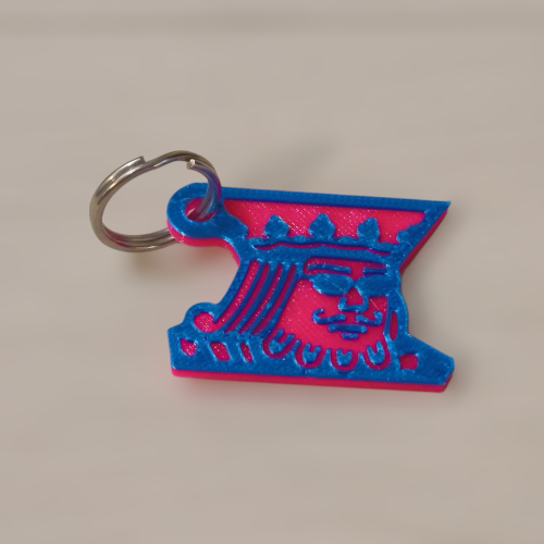 Portachiavi Neon King