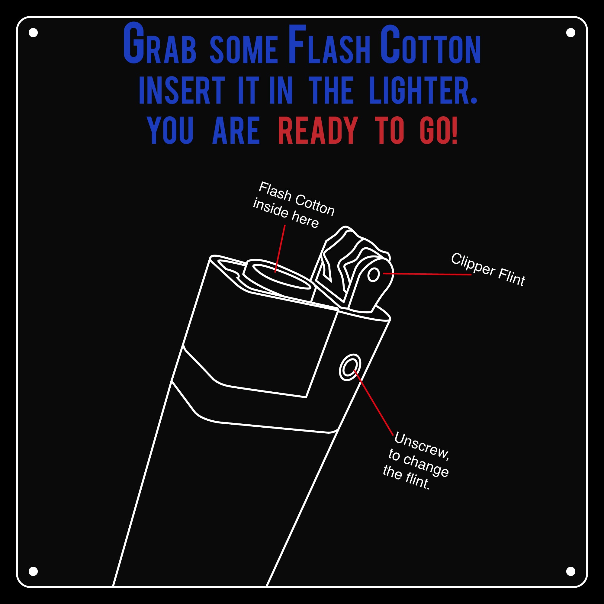 FLASHPOT LIGHTER