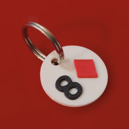 Portachiavi Carte da Gioco