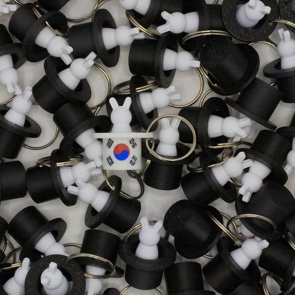 SUD KOREA - Rabbit from a hat