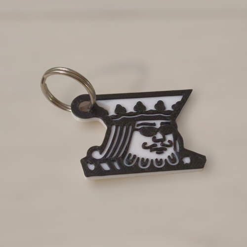 Portachiavi Neon King