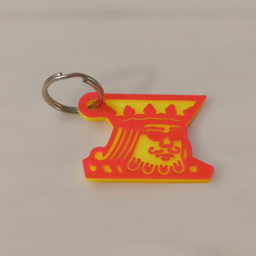 Portachiavi Neon King