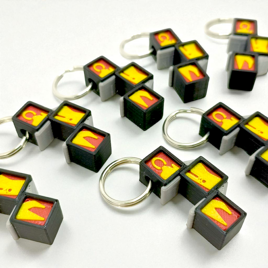 ZIG ZAG KEYCHAIN